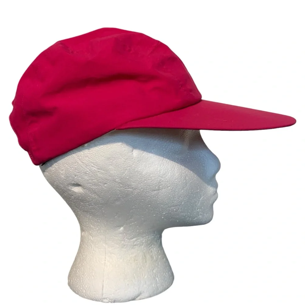 Vintage Eddie Bauer Gore-Tex Duck Bill Hat Hot Pink USA Made OS